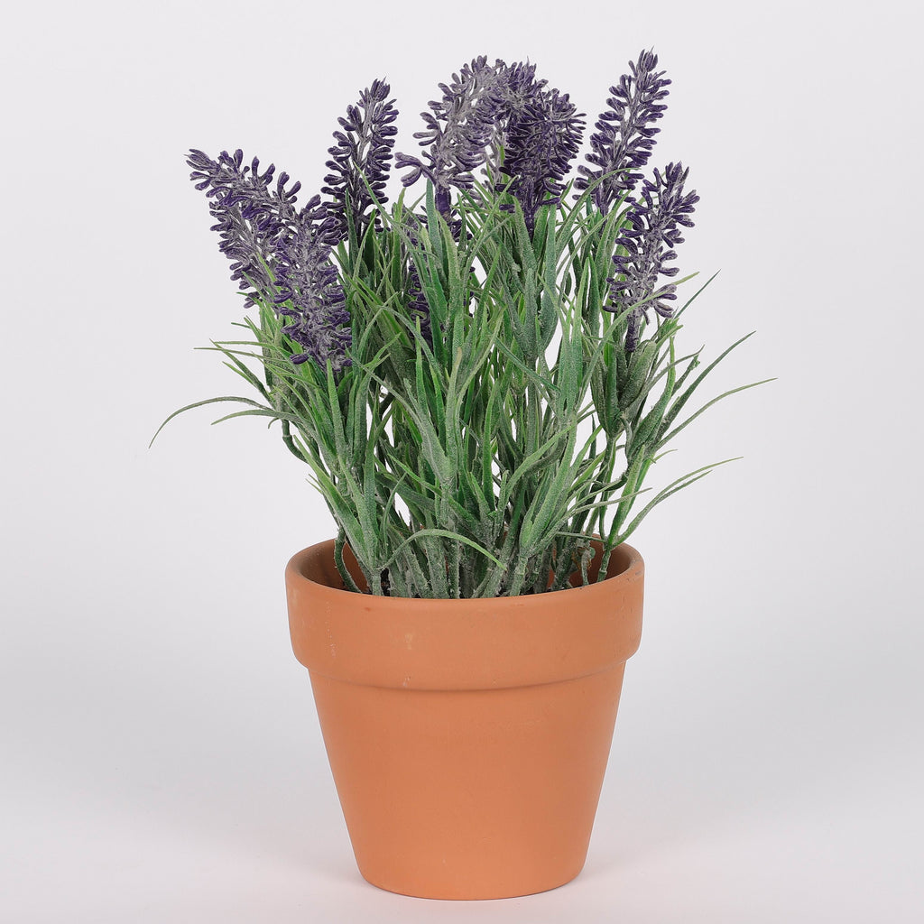 5 X 5 X 11.5"H ARTIFICIAL LAVENDER PLANT DECOR