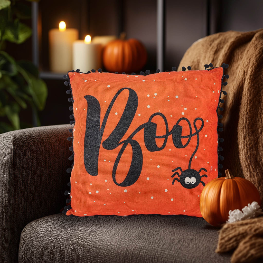 18" Halloween Fabric Pillow