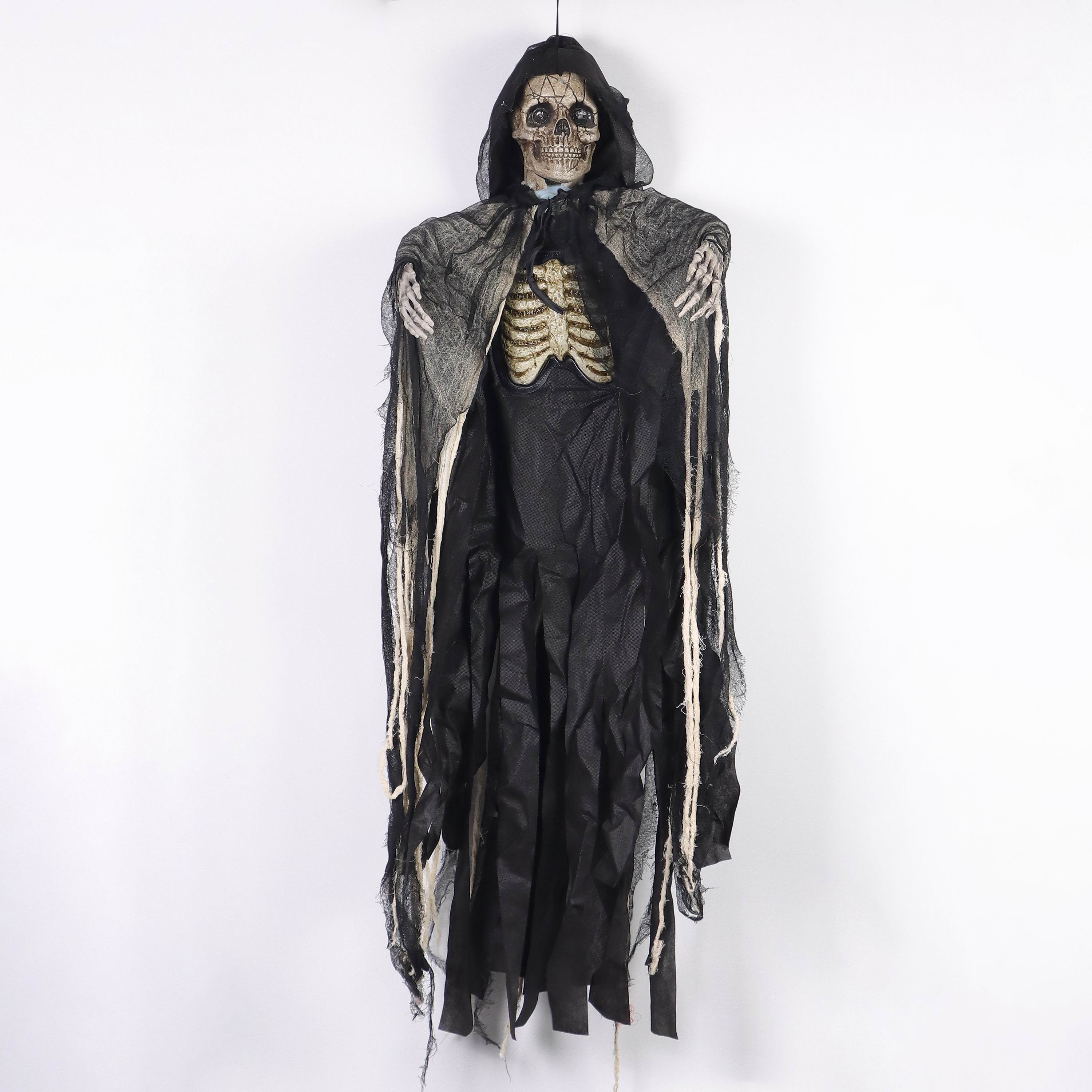 60" Halloween Hanging Dressed Skeleton