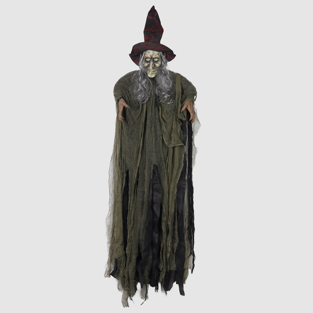68" Halloween Hanging Dressed Witch