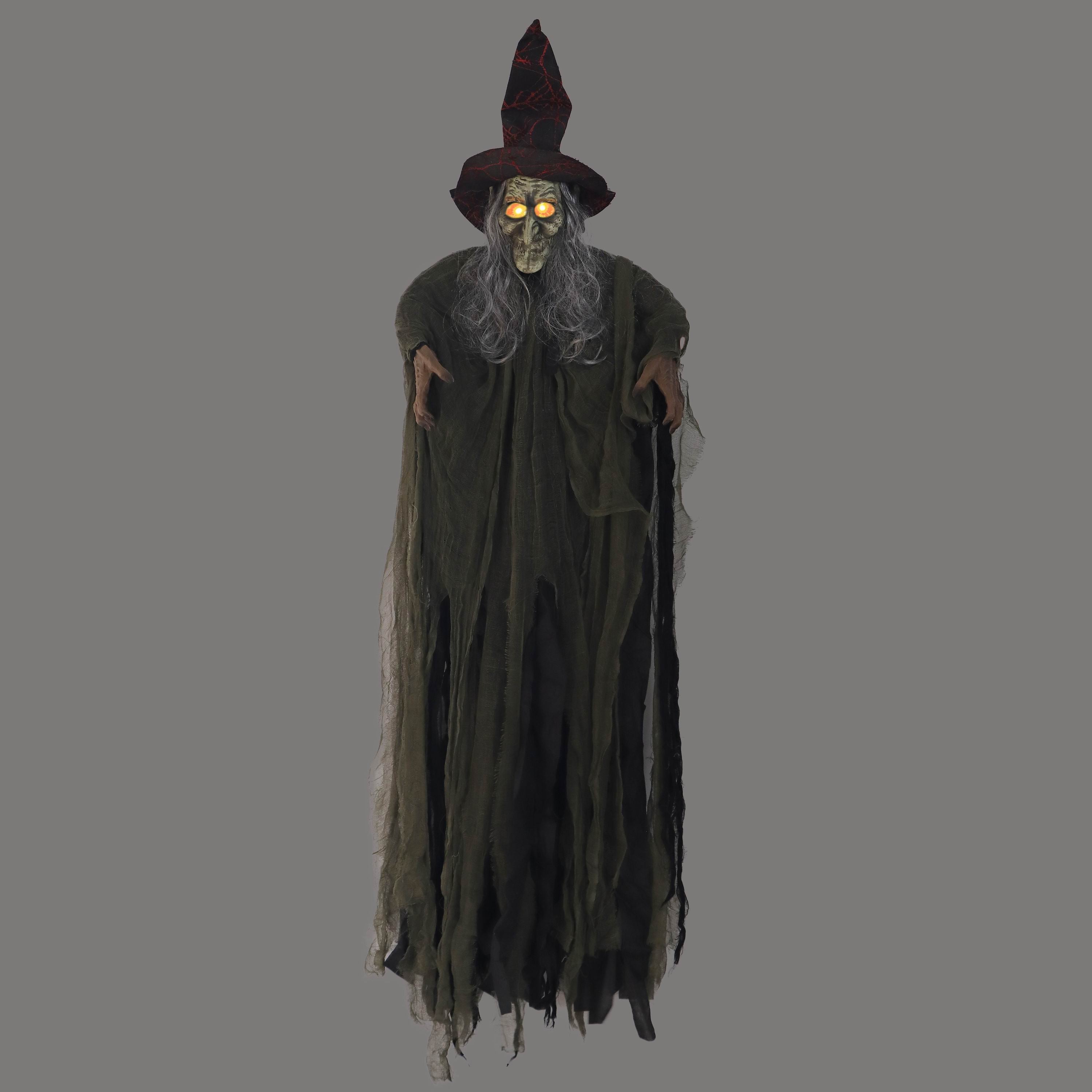 68" Halloween Hanging Dressed Witch