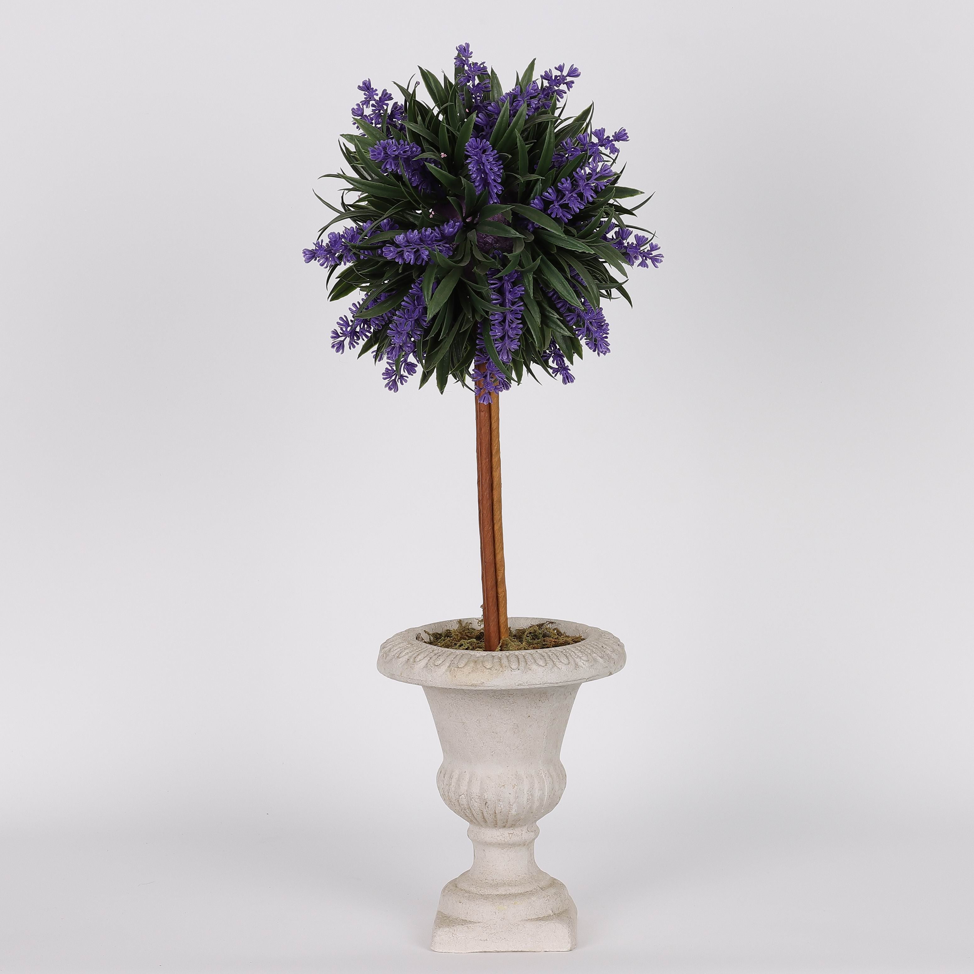 6 X 6 X 20"H ARTIFICIAL FLORAL DECOR