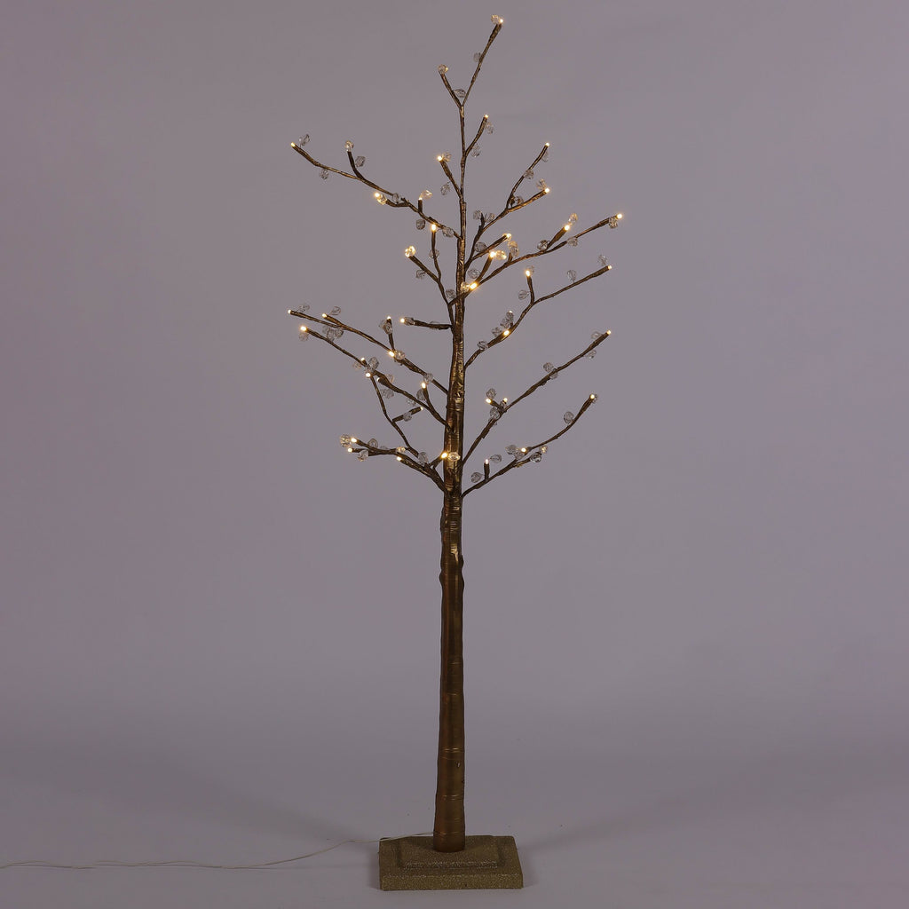16 X 16 X 50"H PRE-LIT TREE DECOR