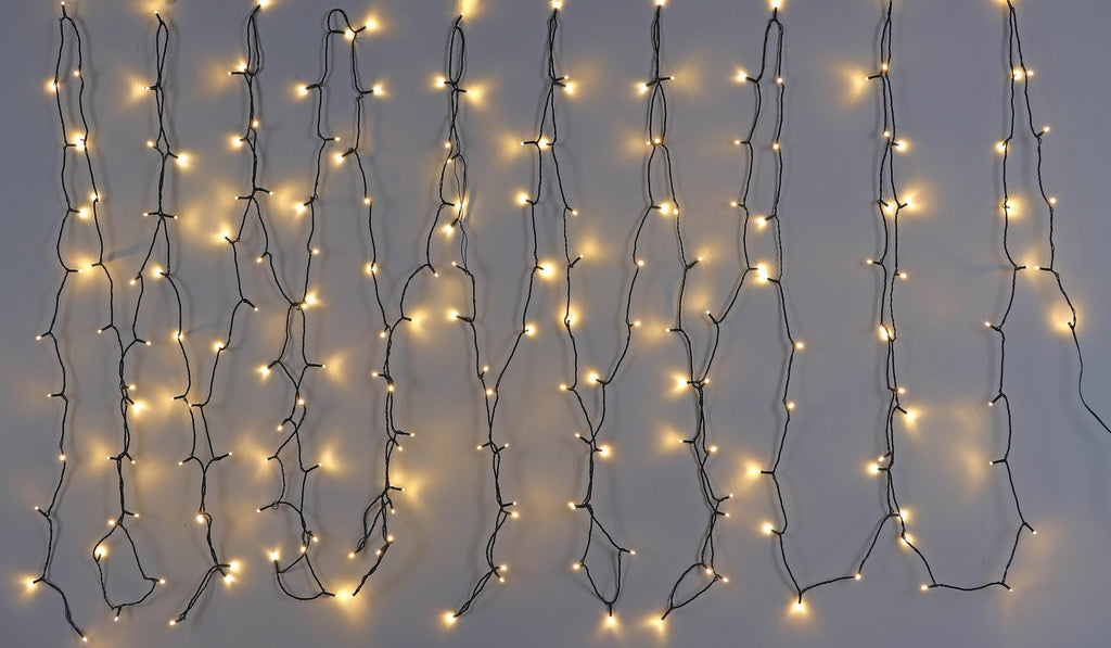 200 bulbs low voltage warm light LED  48" in length