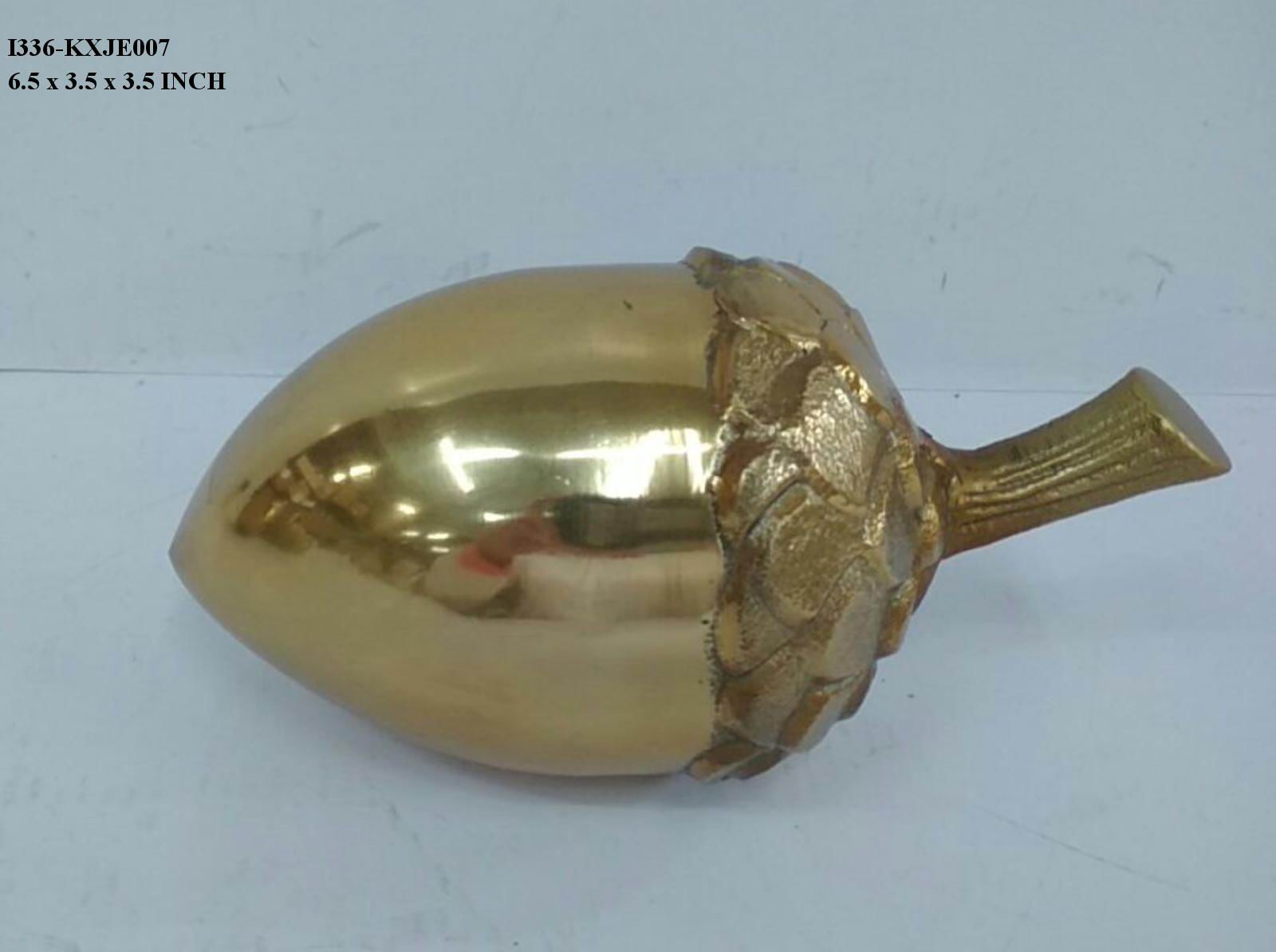 6.5"  Gold Acorn