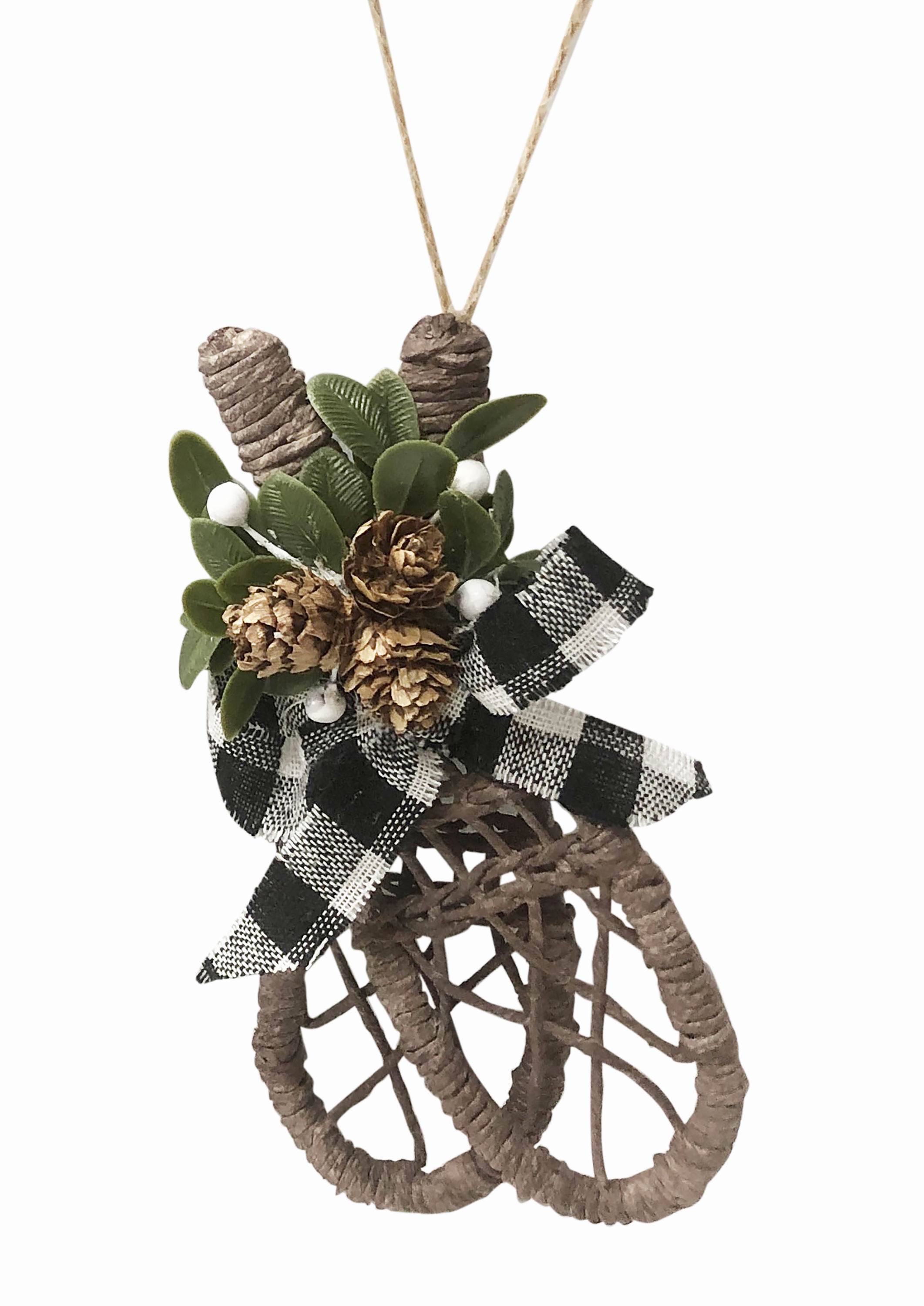 6" HT. Snowshoes DH Ornament