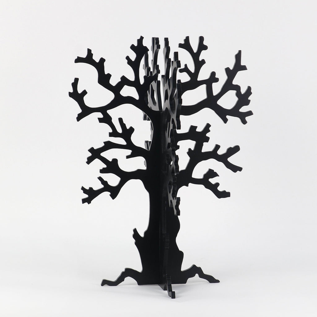 16" WOOD TREE D?COR