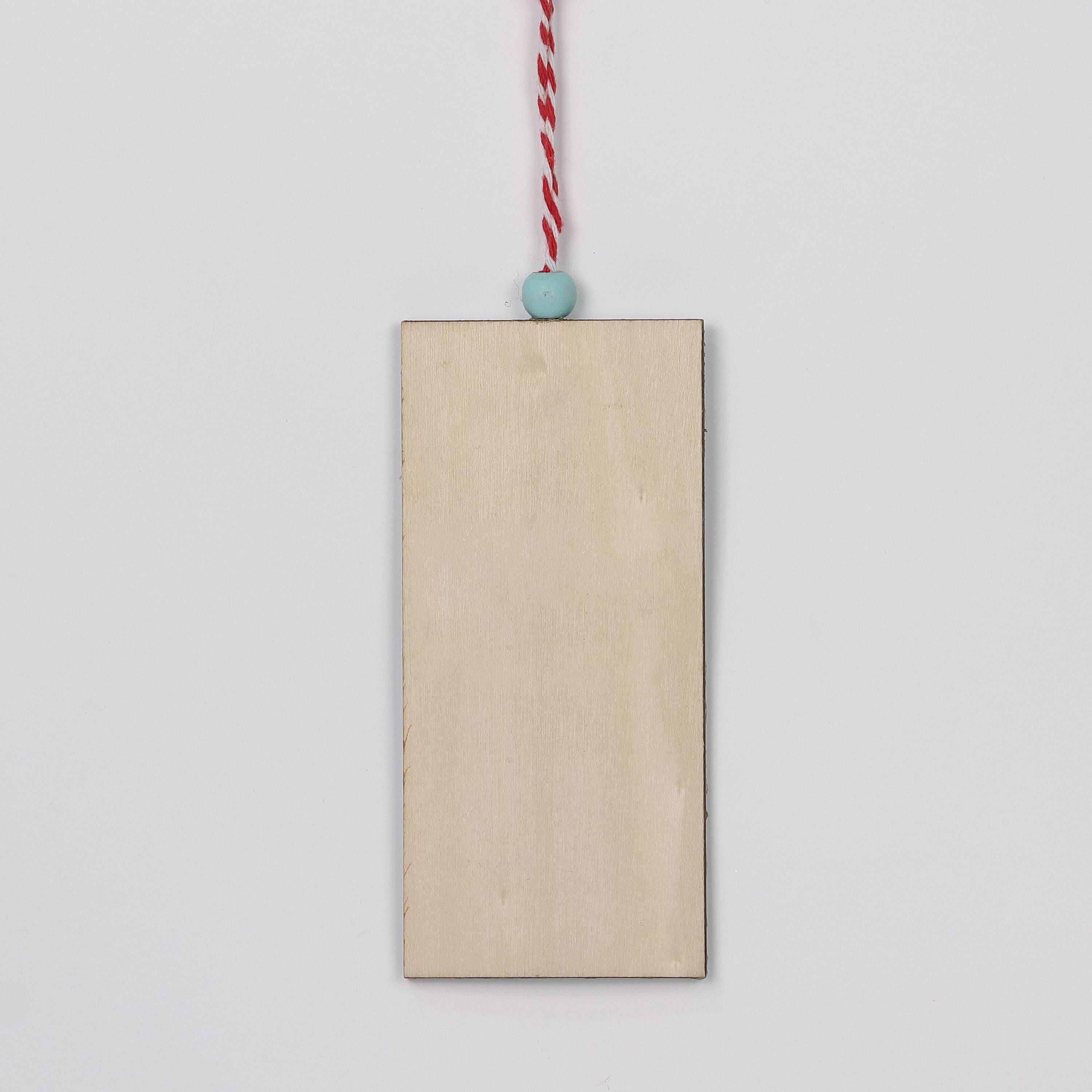 "Joy" signage ornament