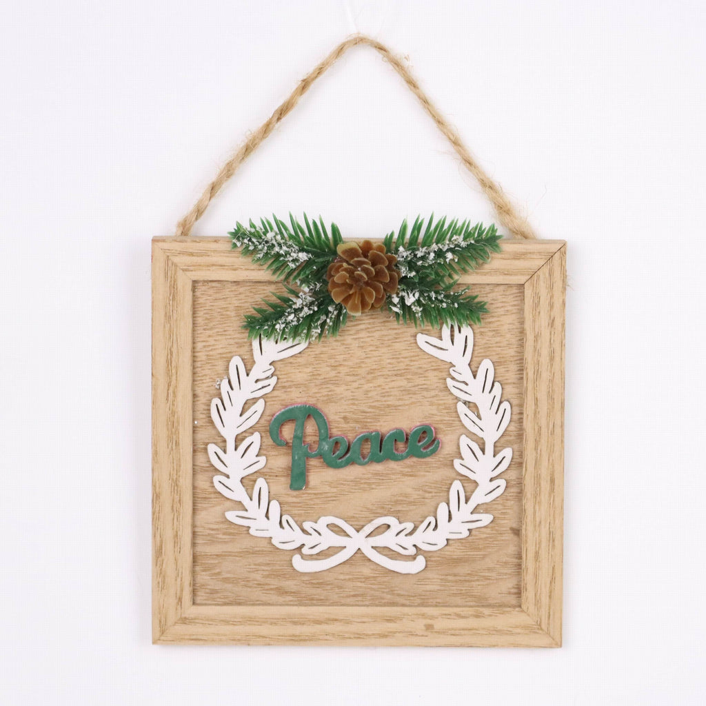 "Peace" signage wall  hang