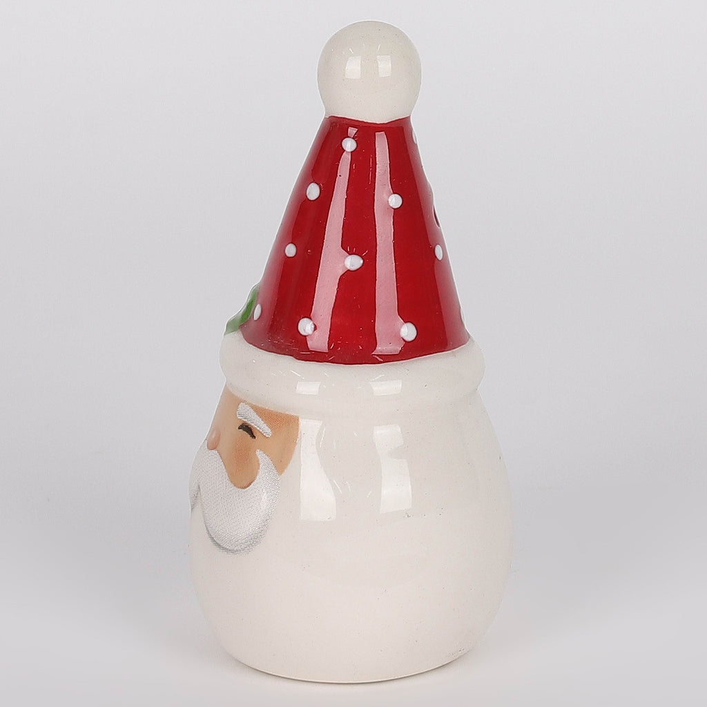 1.5 X 1.5 X 3"H SANTA HEAD DECOR