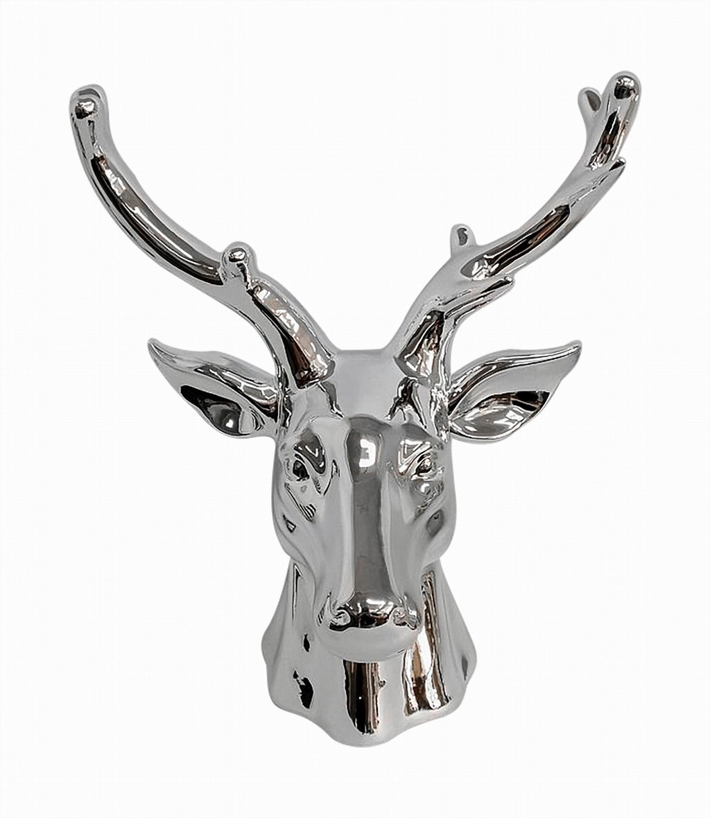 10.5" Ceramc Deer Head