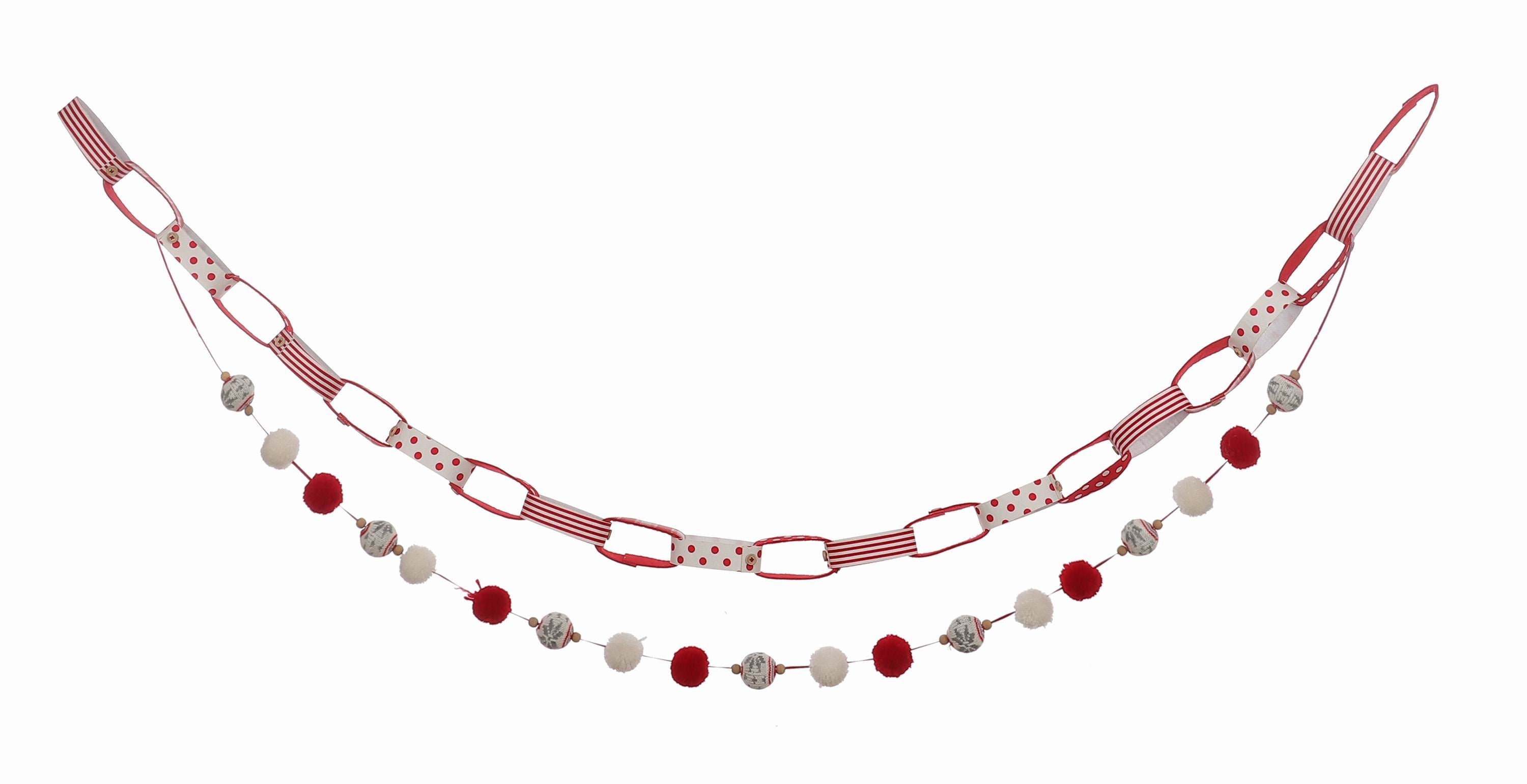 6 Feet Pompom Chain Garland