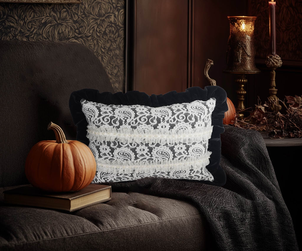 18" Halloween Fabric Pillow