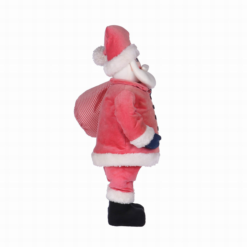 12 X 7.5 X 25"H SANTA IN RED W/PACKAGE