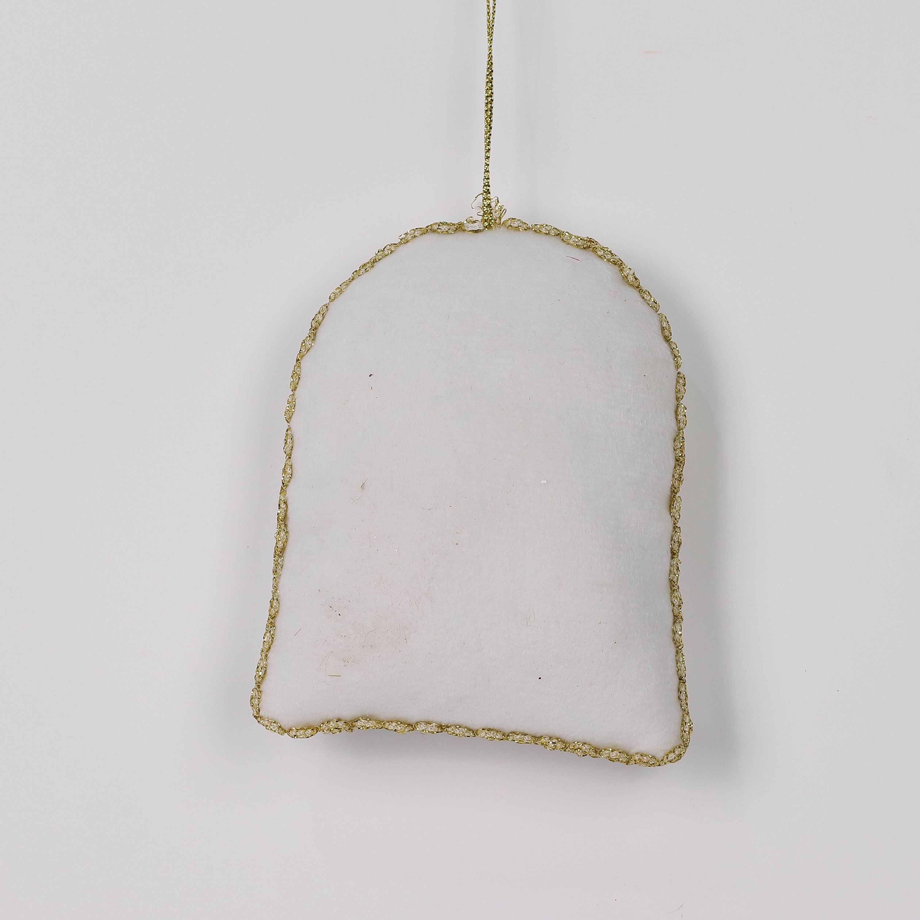 "Holly Jolly Vibes" ornament