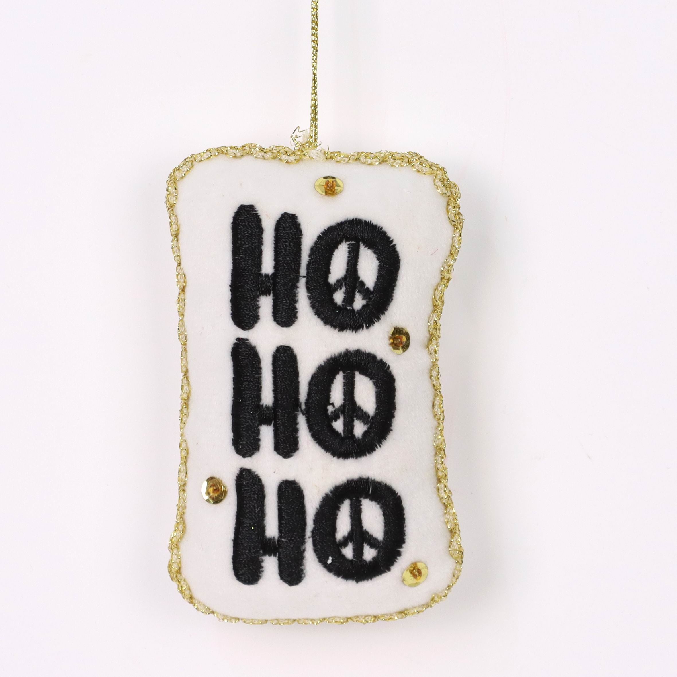 "HOHOHO" ornament