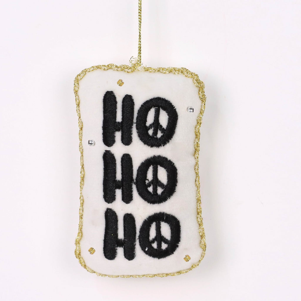 "HOHOHO" ornament