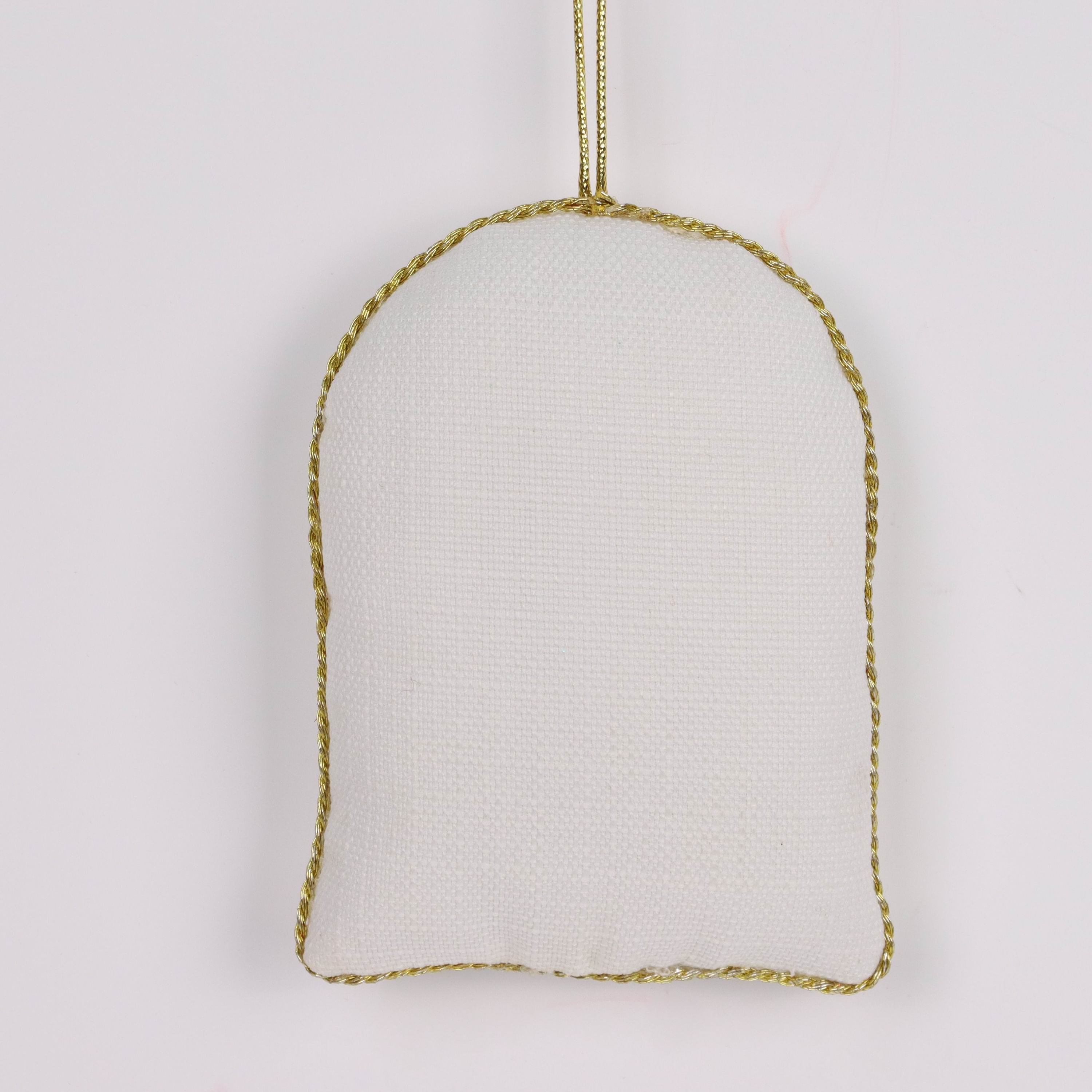"Holly Jolly Vibes" ornament