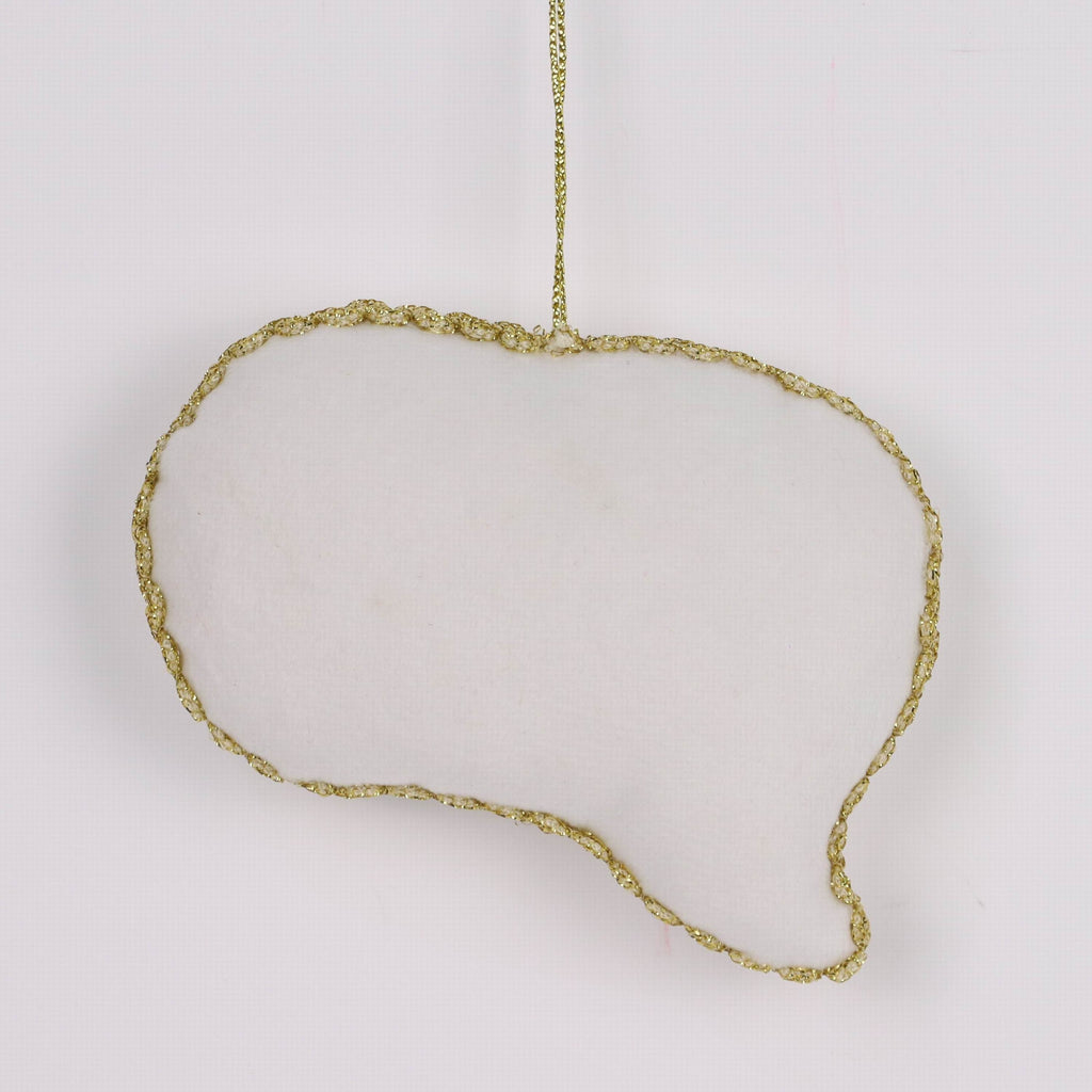 "All is bright" ornament