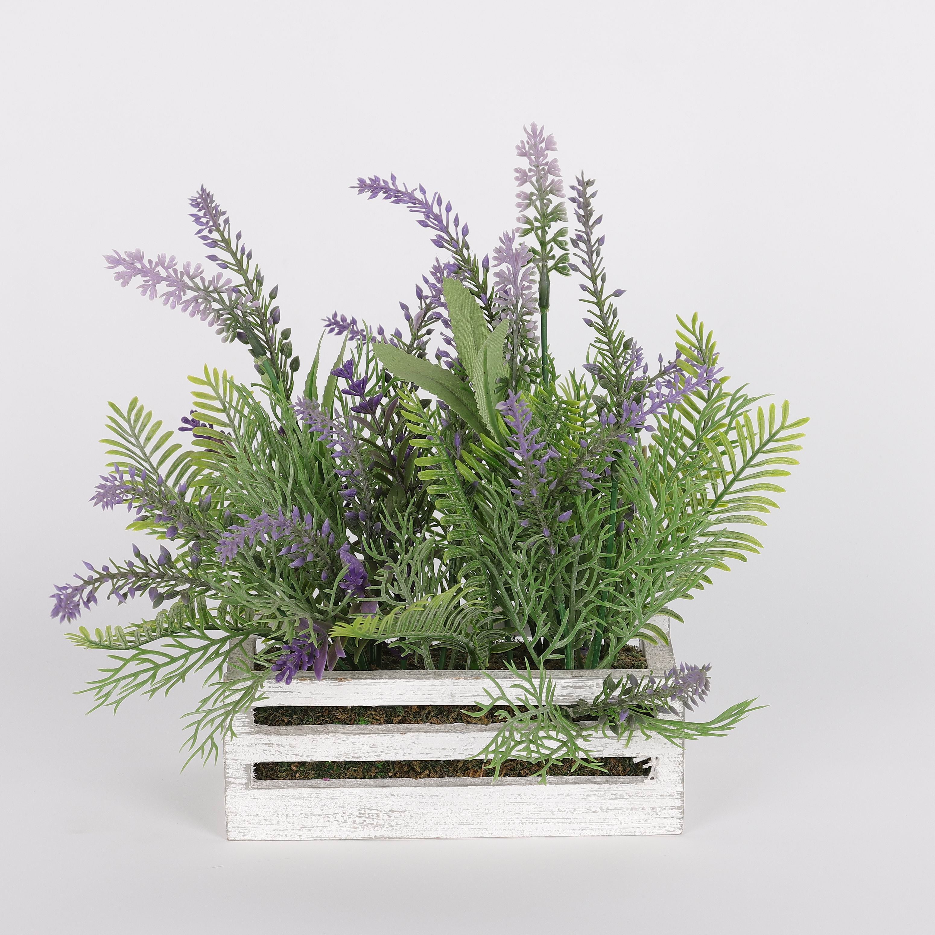 6.5 X 4 X 9"H ARTIFICIAL FLORAL DECOR