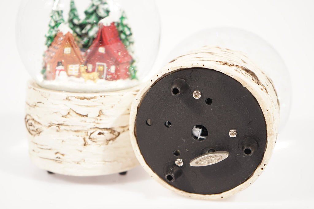 Musical Music Globes - Birch Base