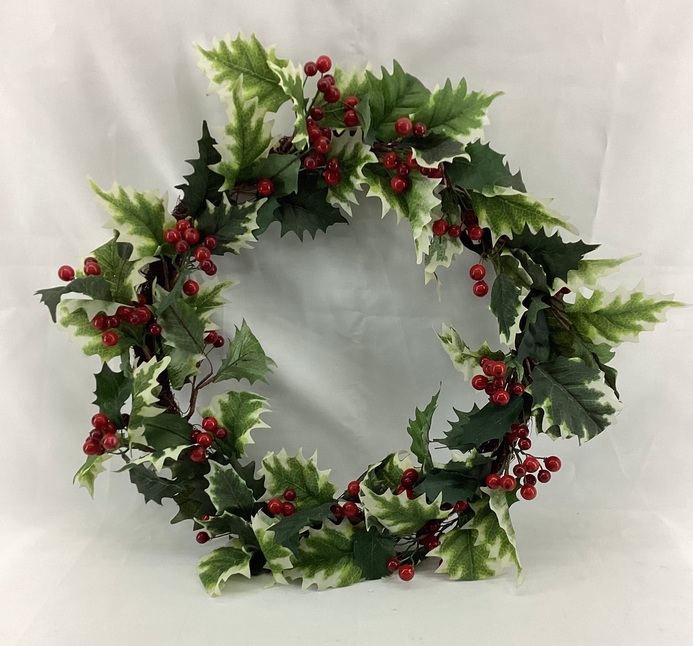 20' dia. Holly and Berry Wreath