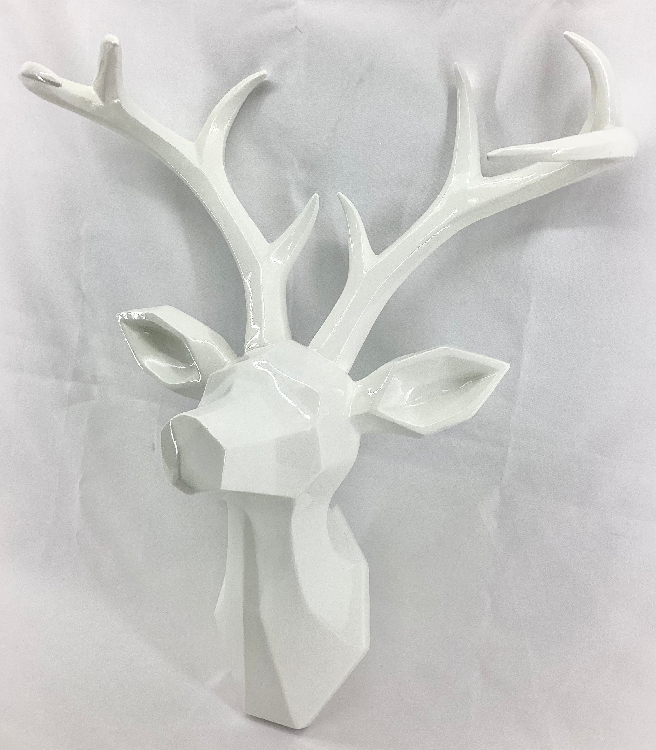 22.5" Resin Reindeer Head (Wall Hanging)