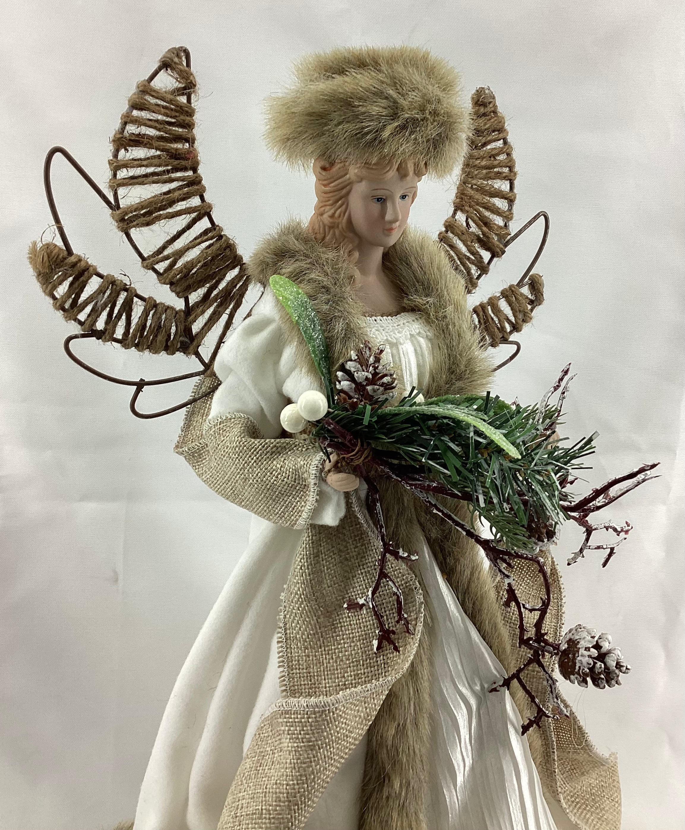 18" HT. Fabric Angel