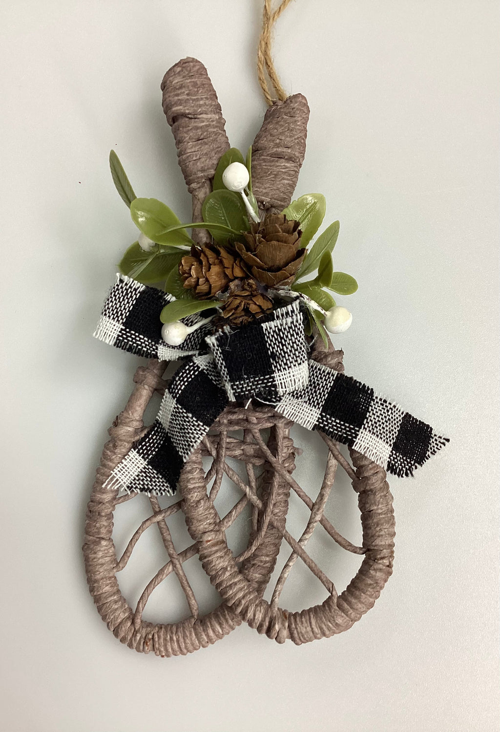 6" HT. Snowshoes DH Ornament