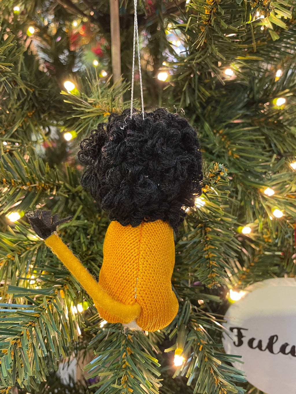 4" Fabric Animals Ornaments (Zebra, Lion)