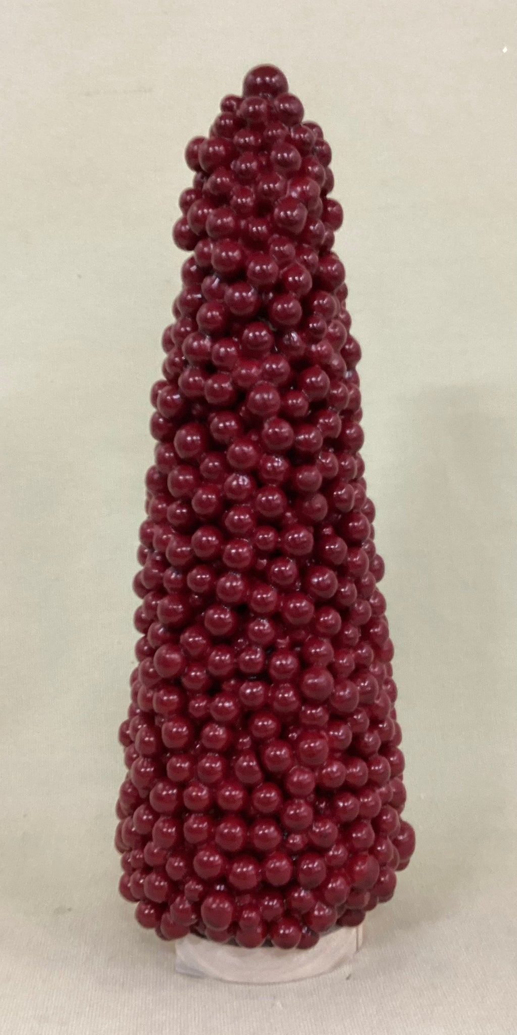 10.5" Red Berry Cone Tree