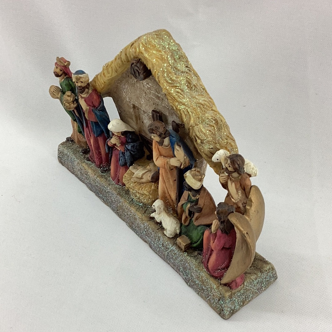 5”Ht. Nativity set with Manger