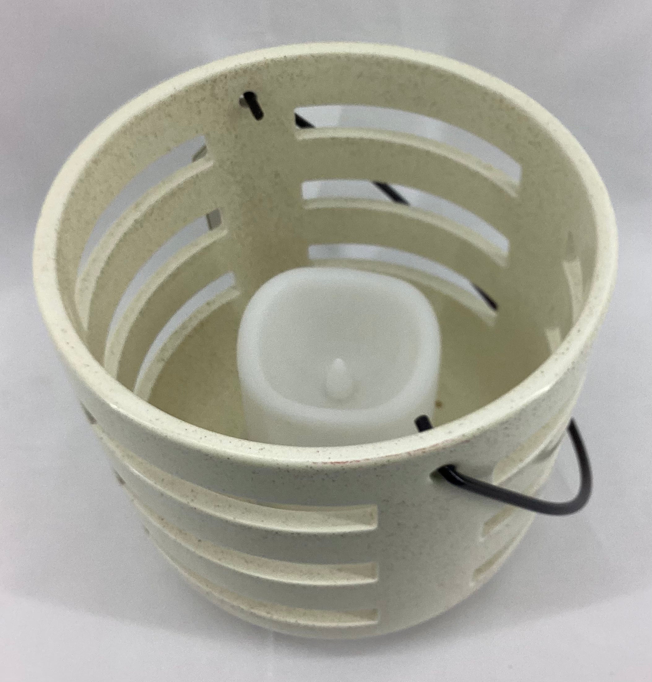 7" Dia.X 6.5" HT. Ceramic Lantern