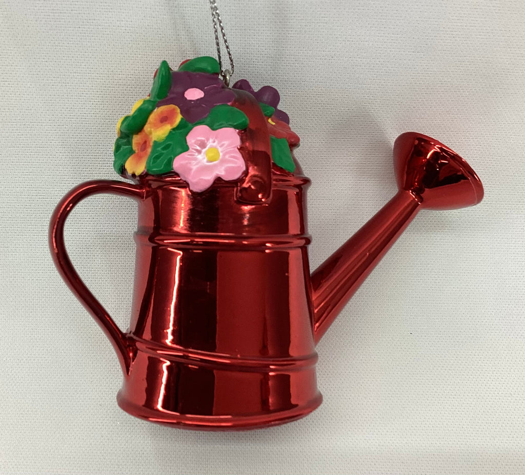 4" Resin Watering Can Ornament