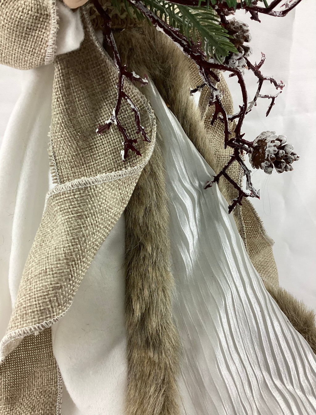 18" HT. Fabric Angel