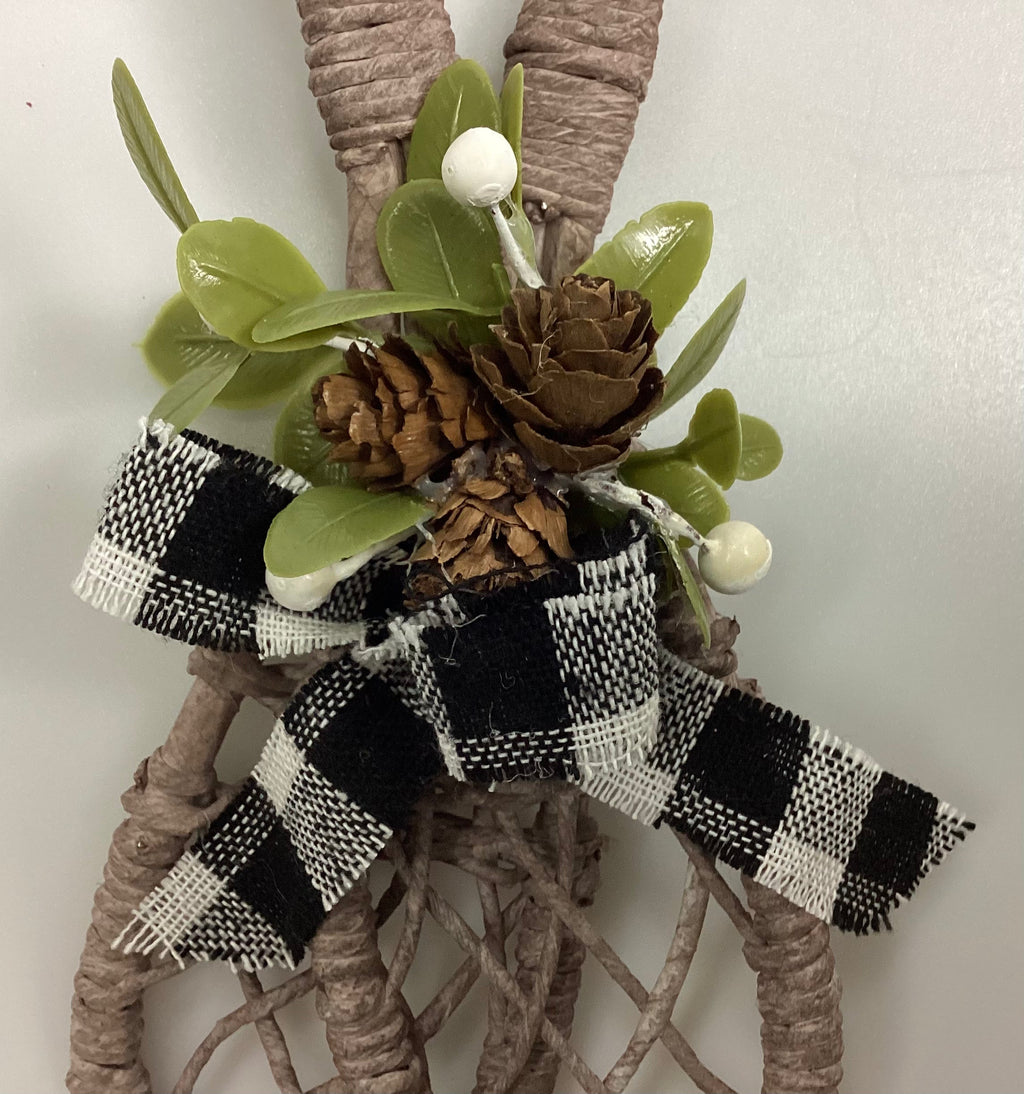 6" HT. Snowshoes DH Ornament