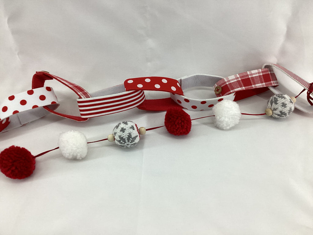 6 Feet Pompom Chain Garland