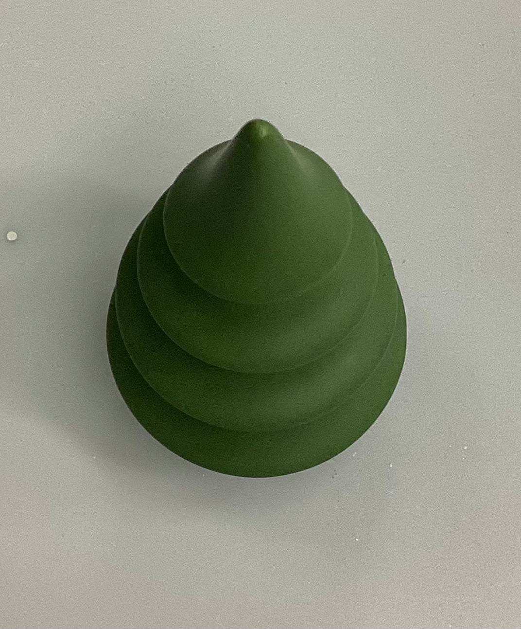 5" HT Small Green Ceramic Tree