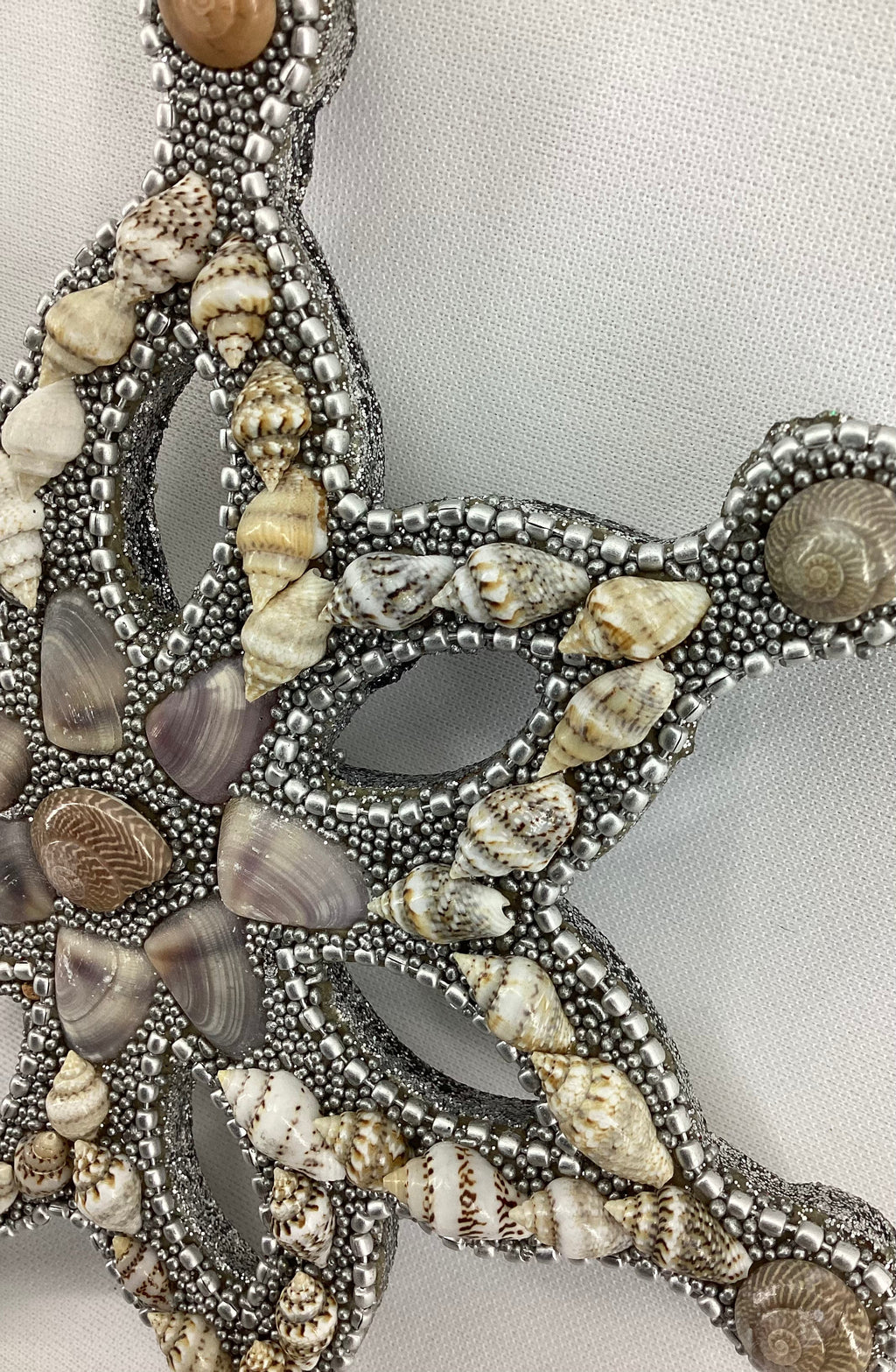 6" Dia Shell Snowflake Ornament