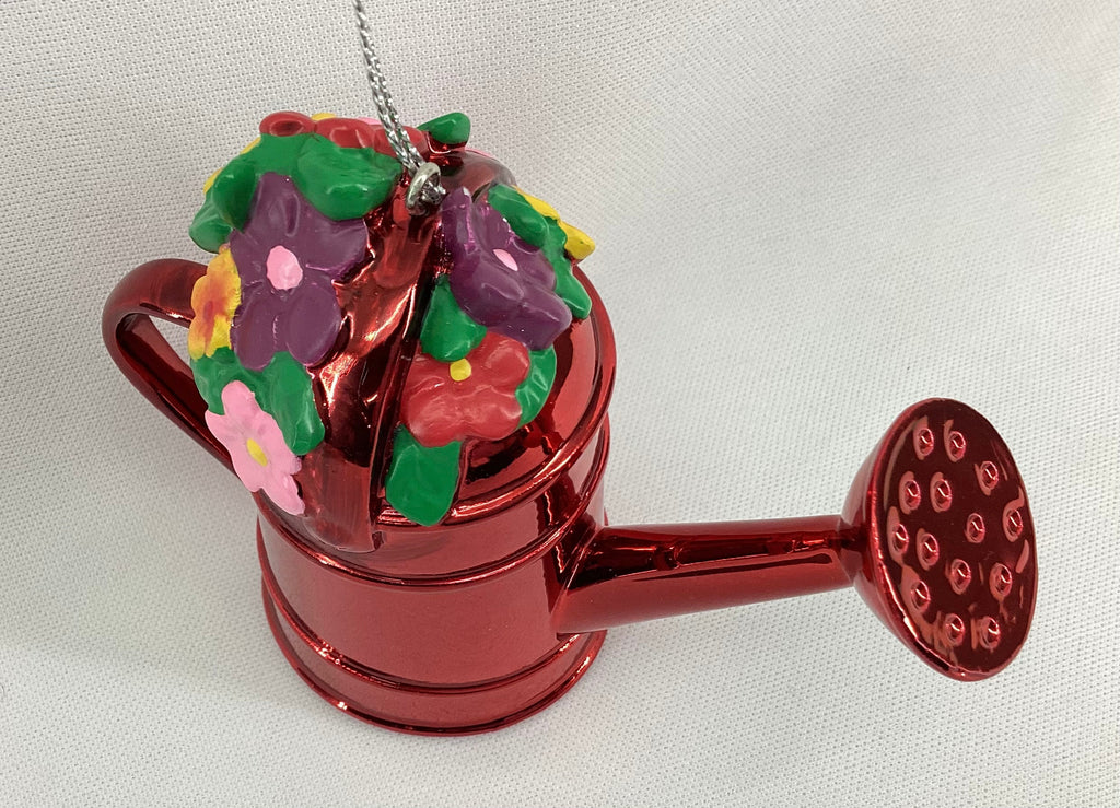 4" Resin Watering Can Ornament