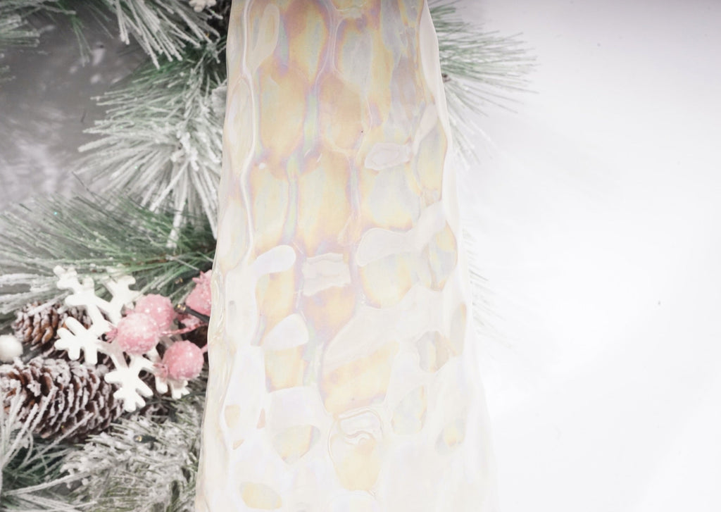 7" x 18" Ceramic Cone Trees (Comes in White,